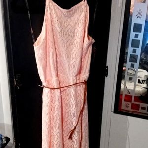 Final Sale! No Boundaries, Ladies dress, XLG, pink